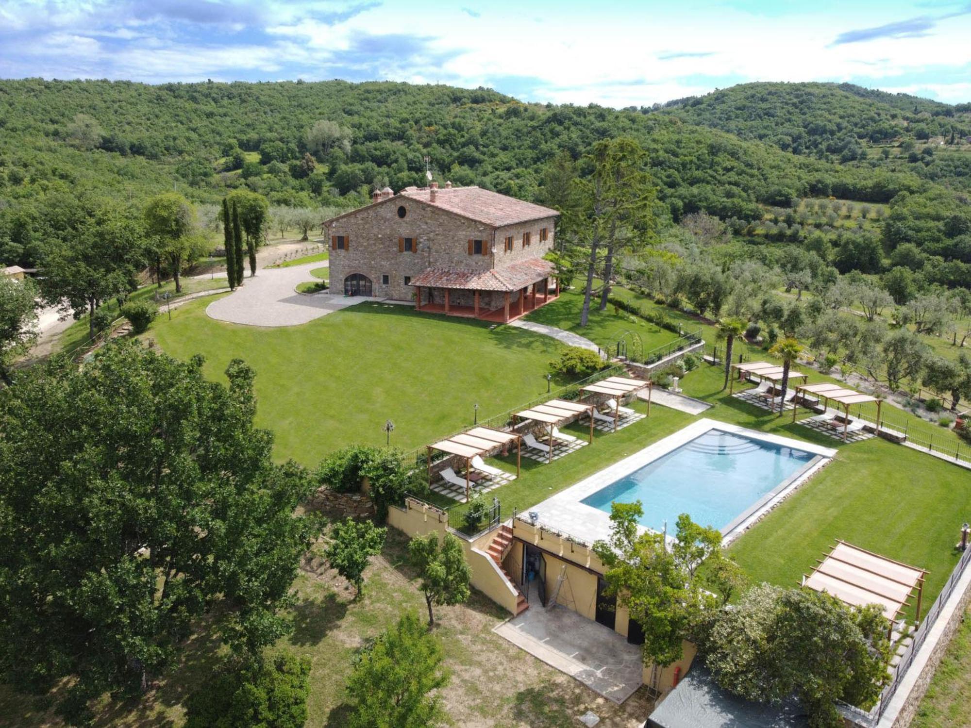 Podere Le Volte Country House La Mita Civitella in Val di Chiana Luaran gambar