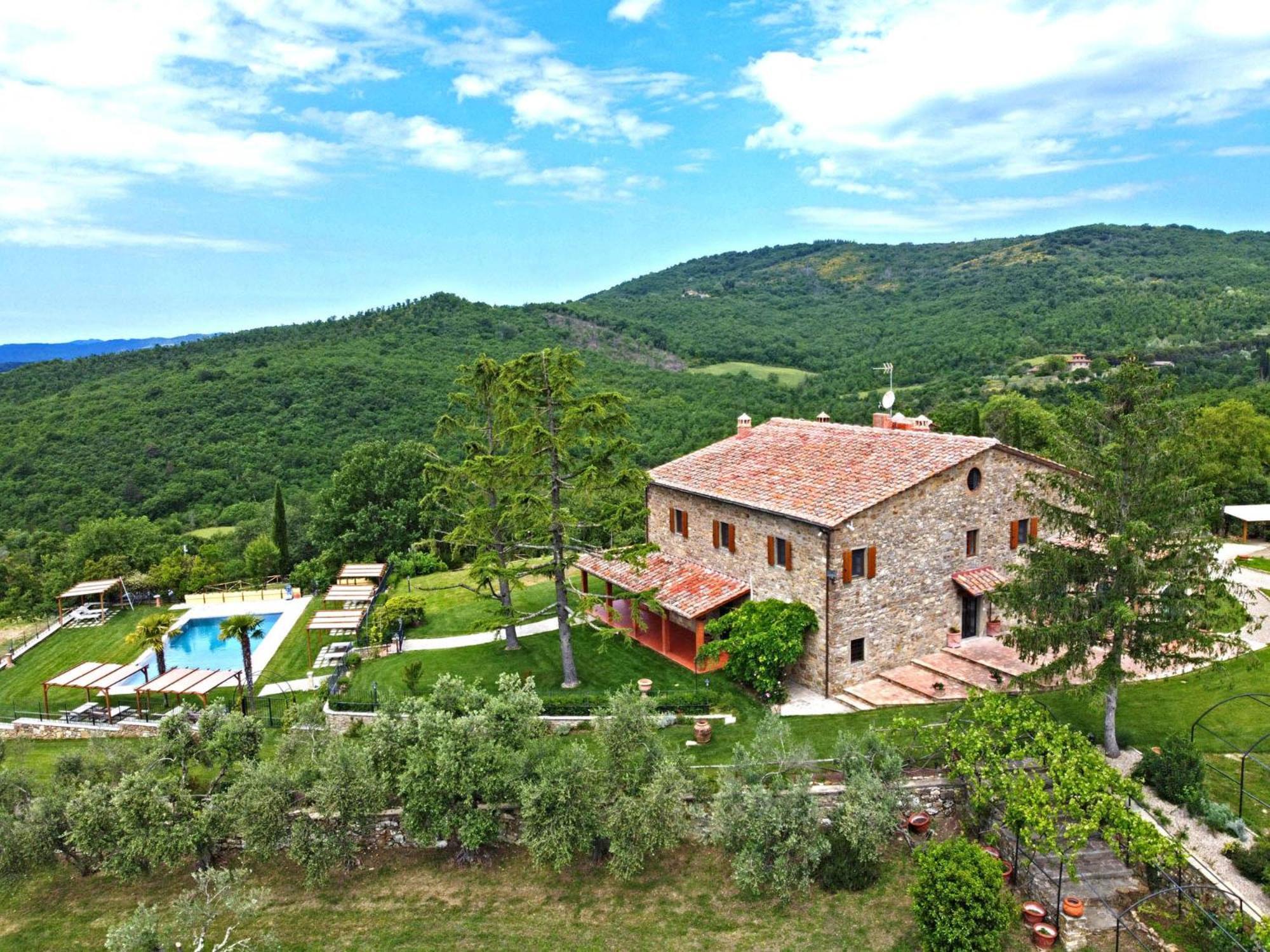 Podere Le Volte Country House La Mita Civitella in Val di Chiana Luaran gambar